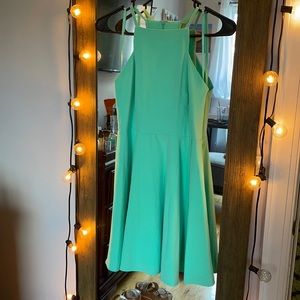 Teal summer dress